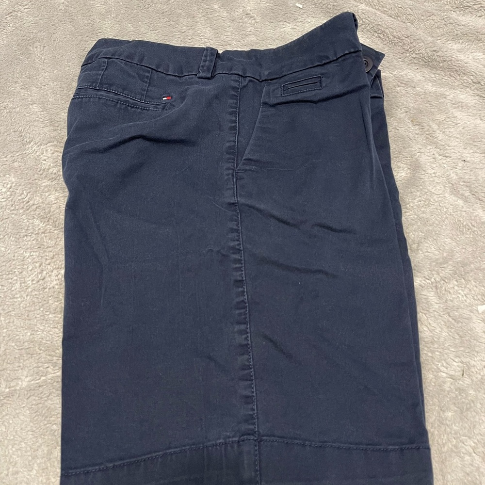 Tommy Hilfiger Navy Womens Shorts